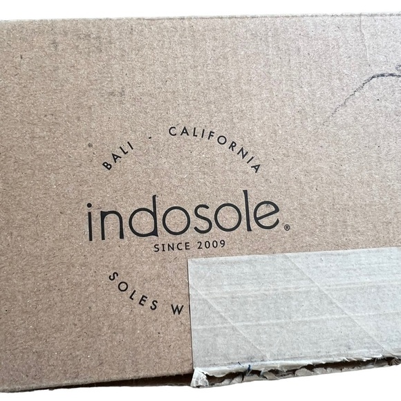 Indosole x Madewell - NIB Cross Slide Sandals Shoes Sz 10/11 - Picture 12 of 12